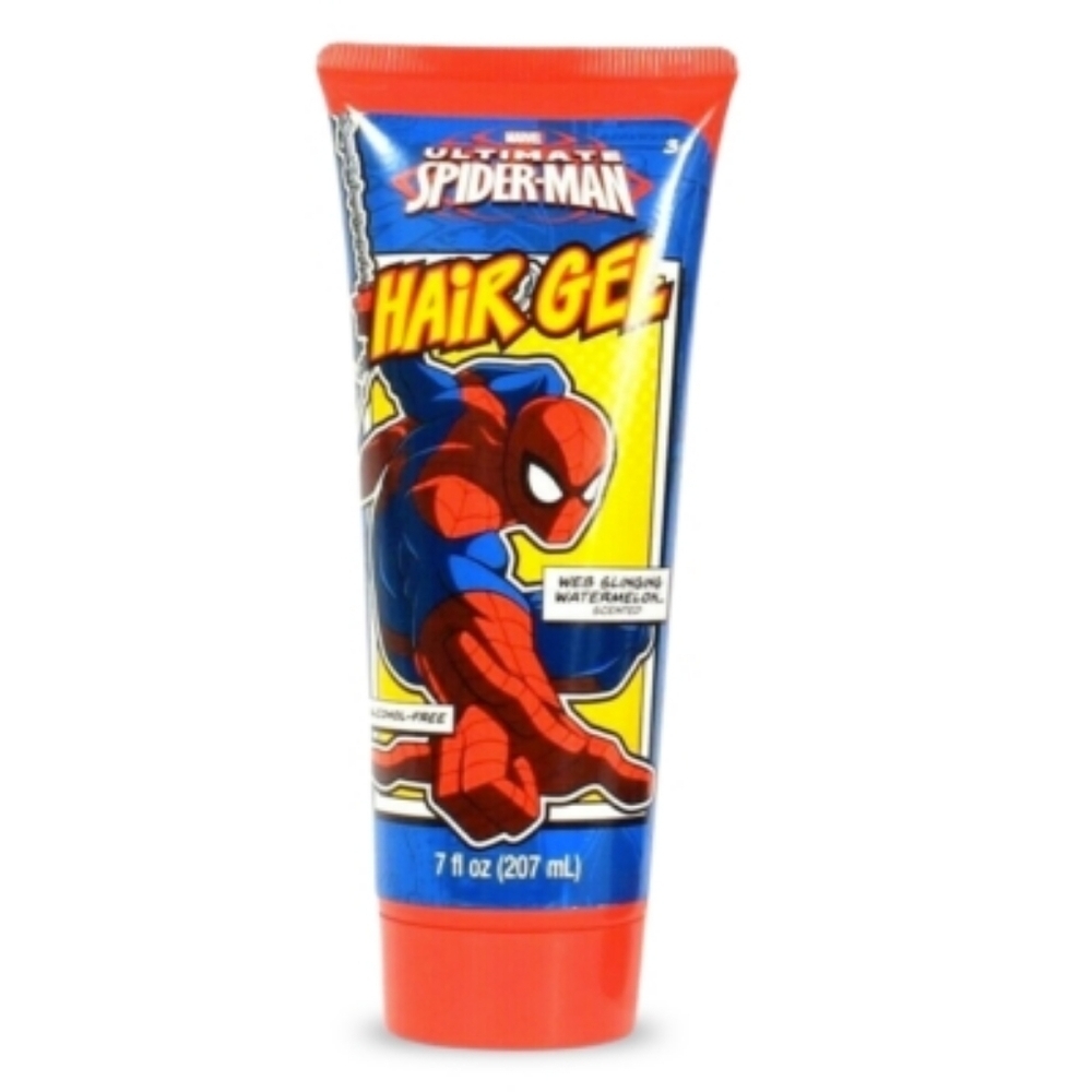 Marvel Spider-Man Hair Gel - Red and Blue New
